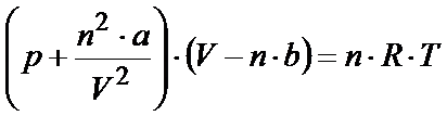 3. równanie van der Waalsa